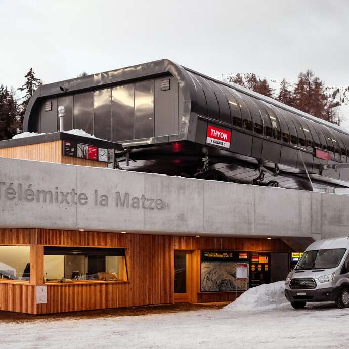 Sonderöffnung des Télémixte de la Matze