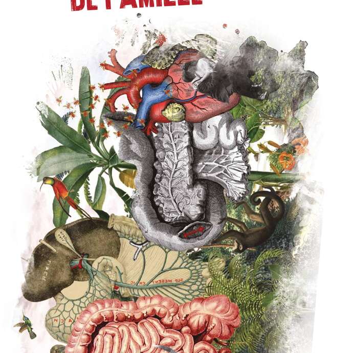 Atelier papier découpé et écriture : Portrait de famille