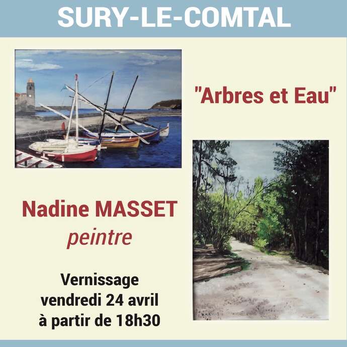 Les Arbres et l'Eau - Exposition