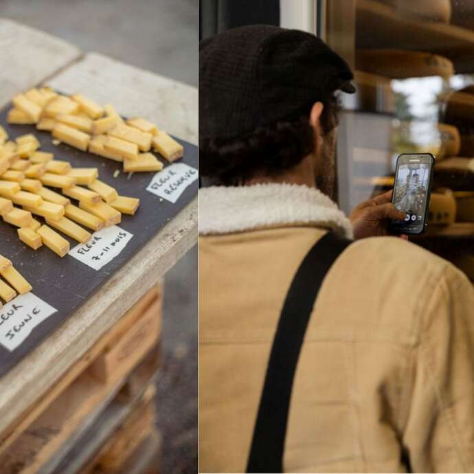 Visite de la fromagerie AlterMonts