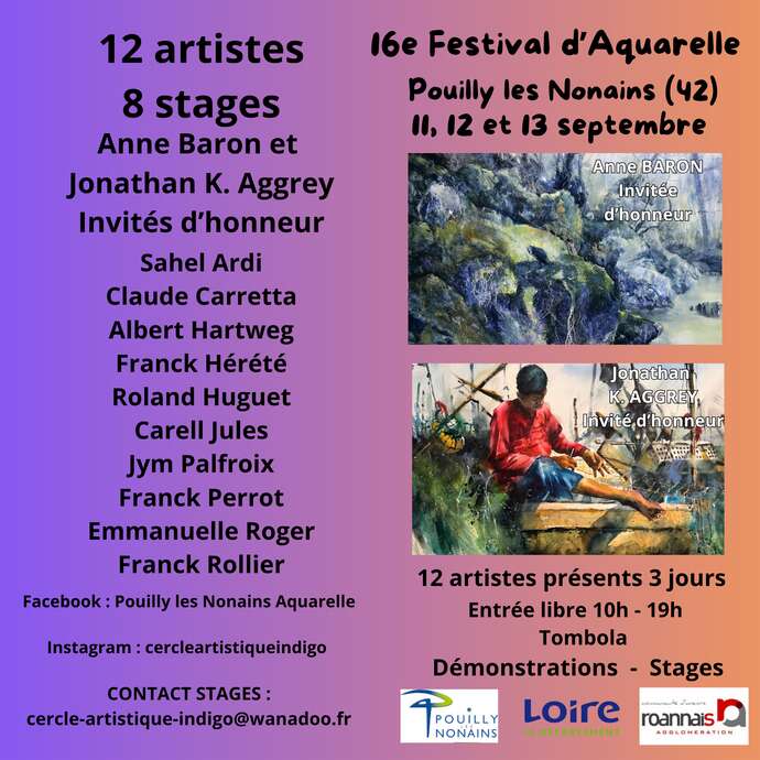 16ème festival d'aquarelle