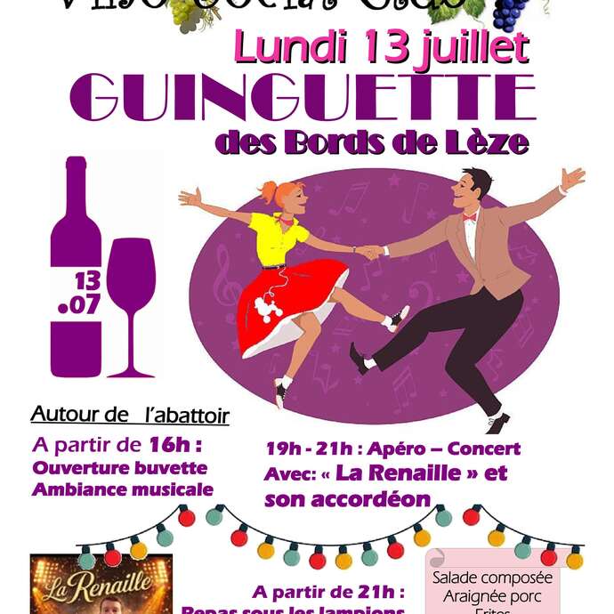 GUINGUETTE DES BORDS DE LEZE