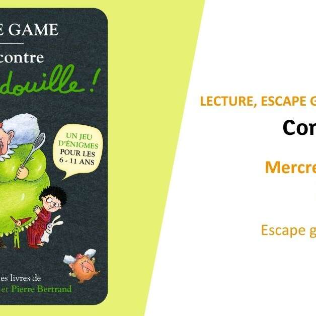 Lecture, escape game et exposition : Entrez dans l'univers de Cornebidouille !