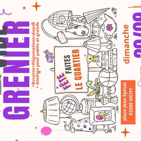 Vide grenier Fête / Faites le quartier