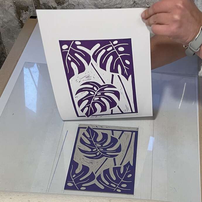 Stage de linogravure