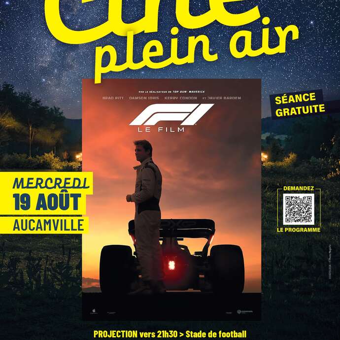 Ciné Plein Air /" F1 le film "