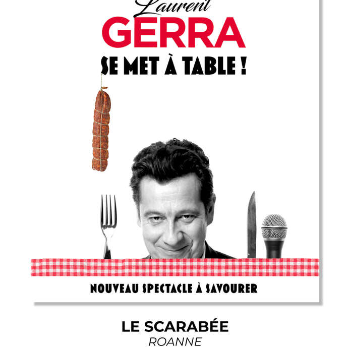 Laurent Gerra se met à table !
