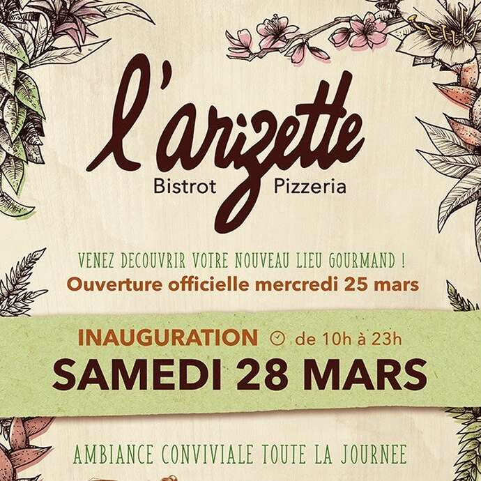 Inauguration "L'Arizette" - Bistrot Pizzeria