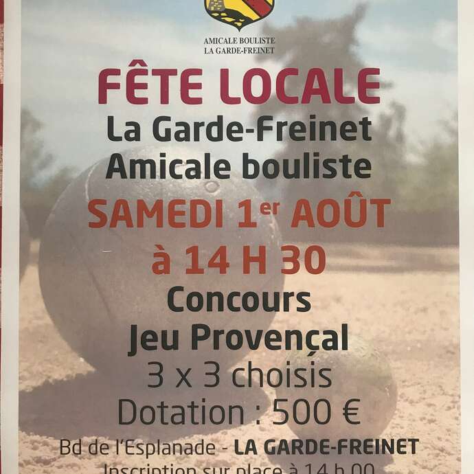 Petanque-Wettbewerb