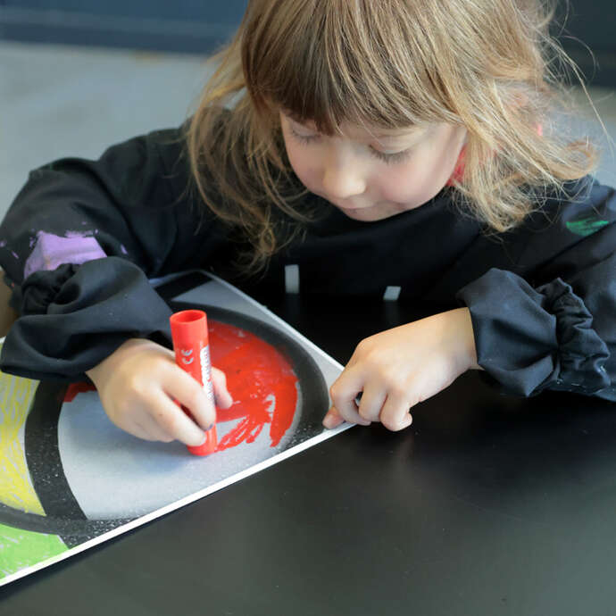 Atelier pour les 4/6 ans - Constellation géométrique