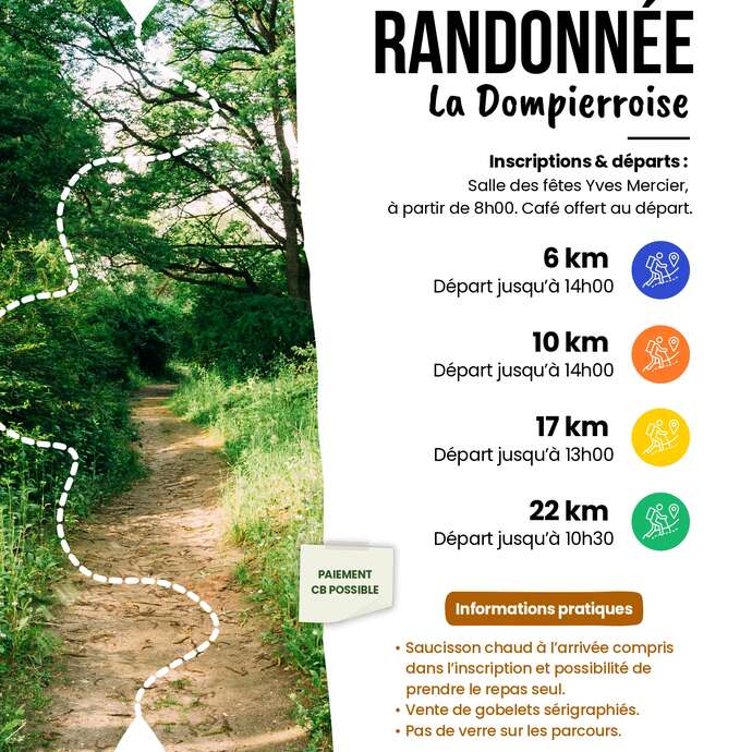 Randonnée "la Dompierroise