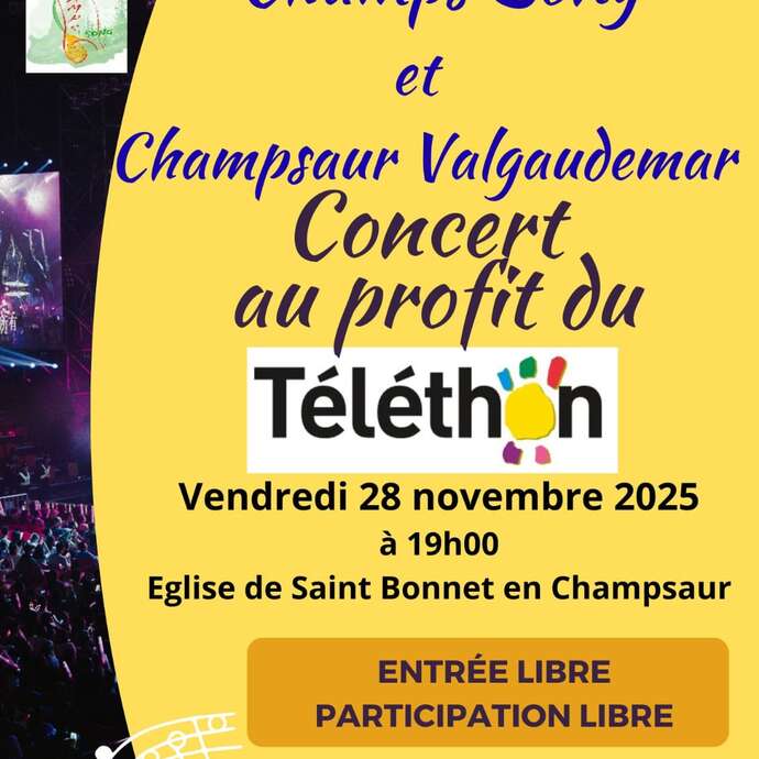 CONCERT AU PROFIT DU TELETHON