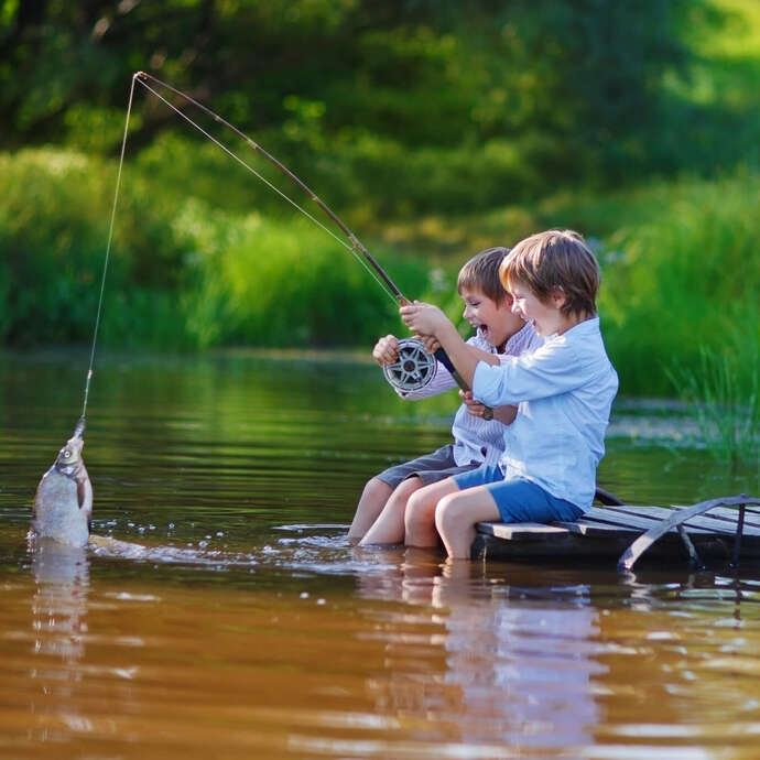 Découverte pêche en famille