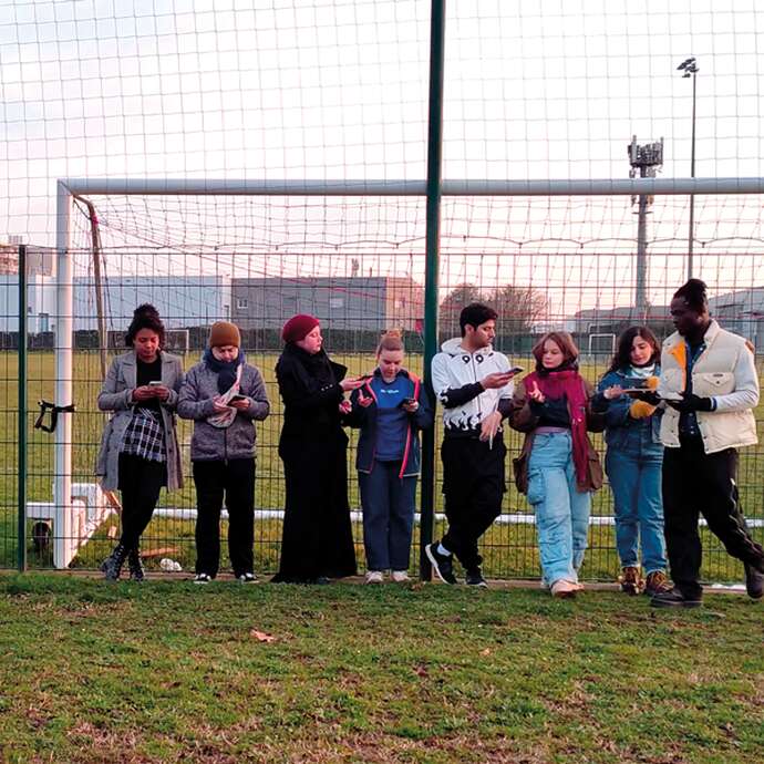 Flânerie en paysage mobile - Festival Ciné-Jeux