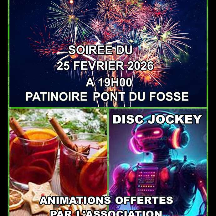 Soirée DJ à la Patinoire