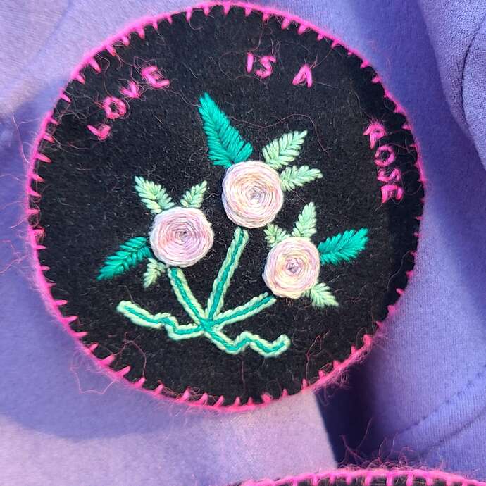 Atelier broche brodée avec Johanna Charitopoulos