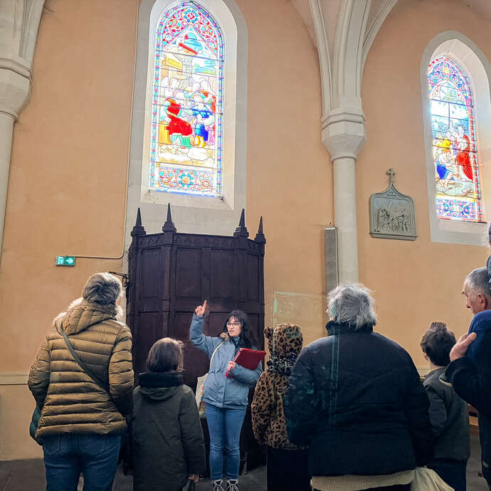 A vos vitraux - atelier en famille - Boën-sur-Lignon