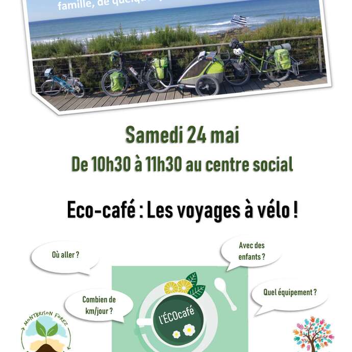 Eco-café : les voyages à vélo