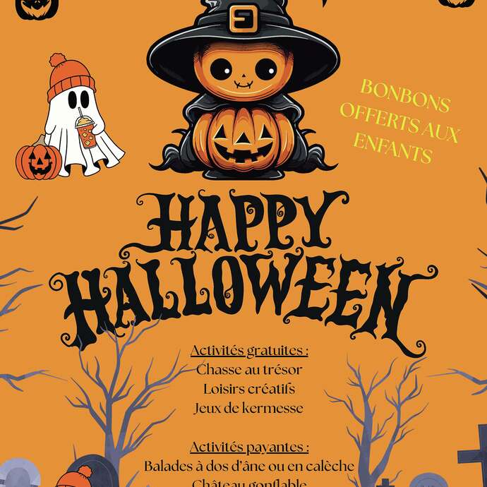 Après-midi récréative "Happy Halloween"