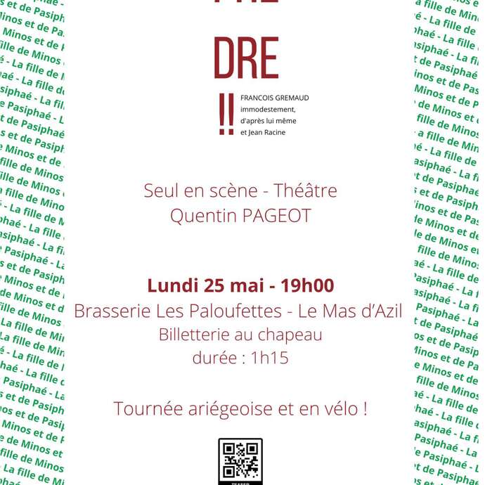 Spectacle "Phèdre!!"