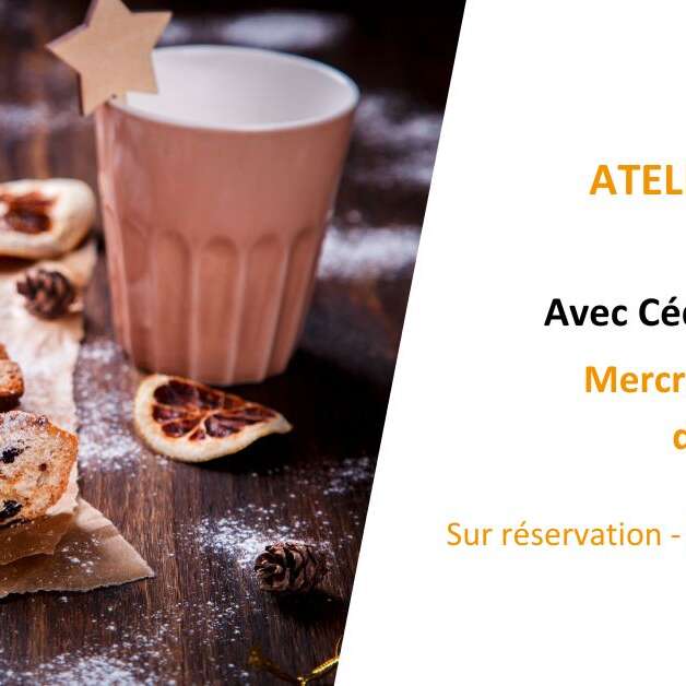 Atelier pâtisserie spécial Noël avec Cédric Cormorèche