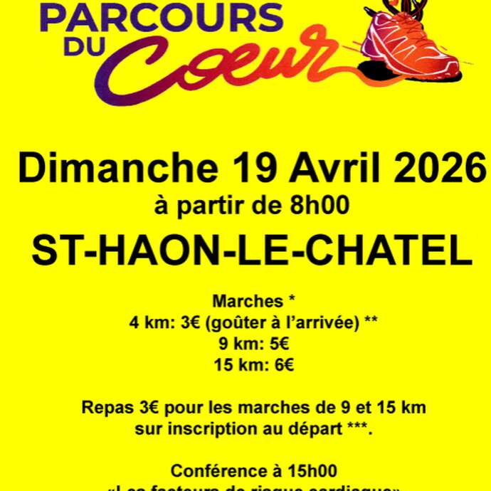 Marche - les parcours du coeur
