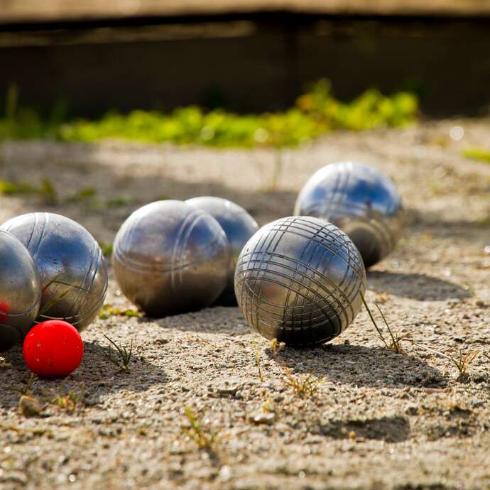 Concours de pétanque