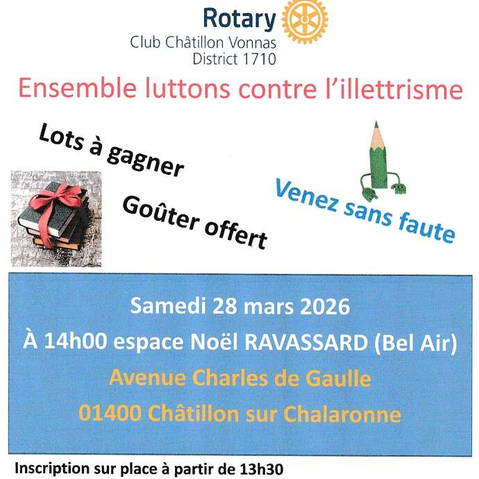 Dictée nationale du Rotary - ados/adultes