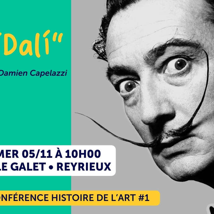 Conférence "Dalí" par Damien Capelazzi
