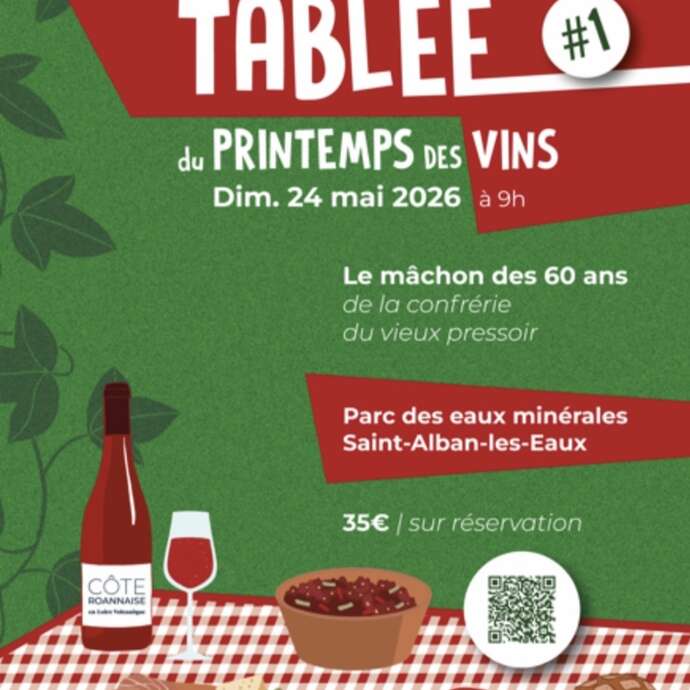 La grande tablée du Printemps des Vins
