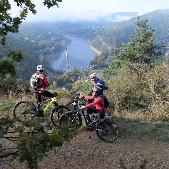 Circuit VTT - La réserve naturelle régionale au Pertuiset