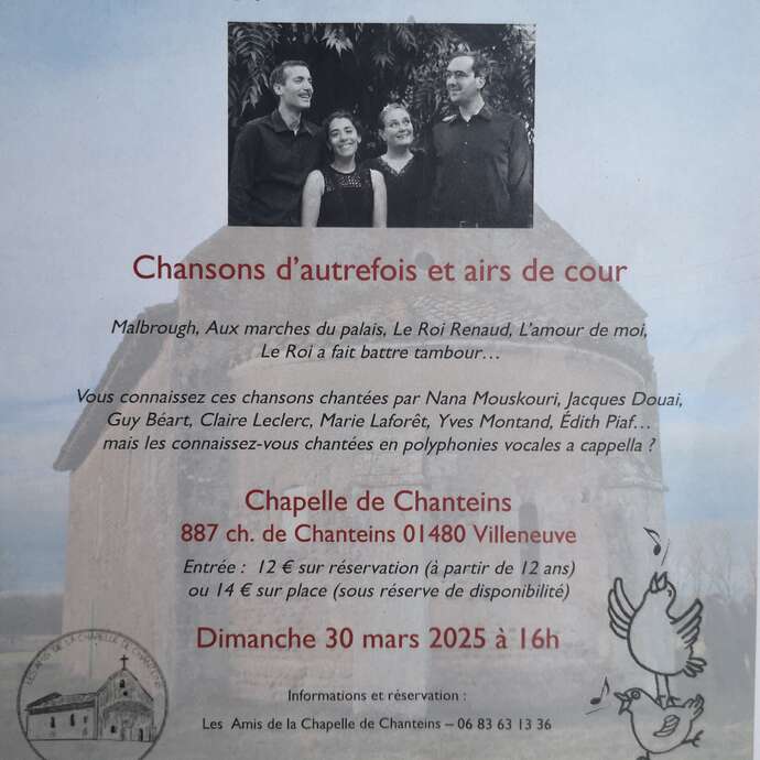 Concert "Les Différents Oiseaux"