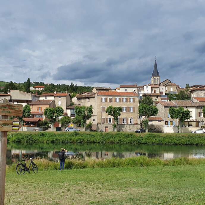 Parcours vélo du col de l’Œillon par Chavanay