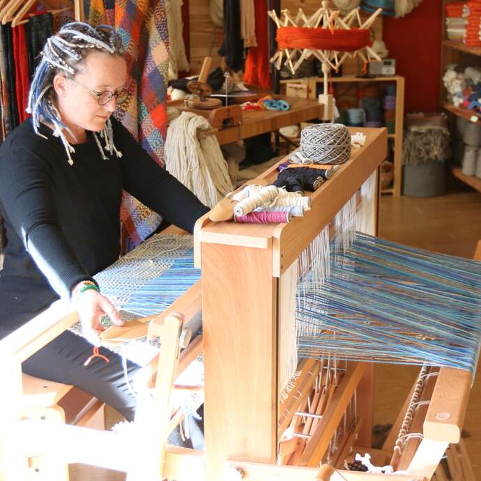 Traditional weaving" workshop
