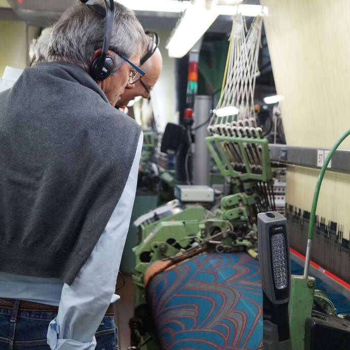 Visite de l'entreprise Tassinari et Chatel