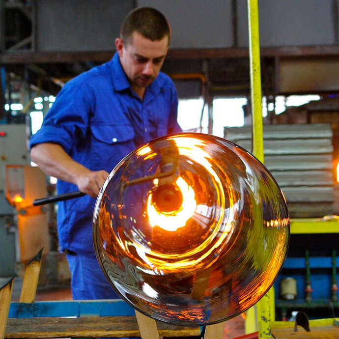 Verrerie de Saint-Just-Saint-Rambert - visite guidée