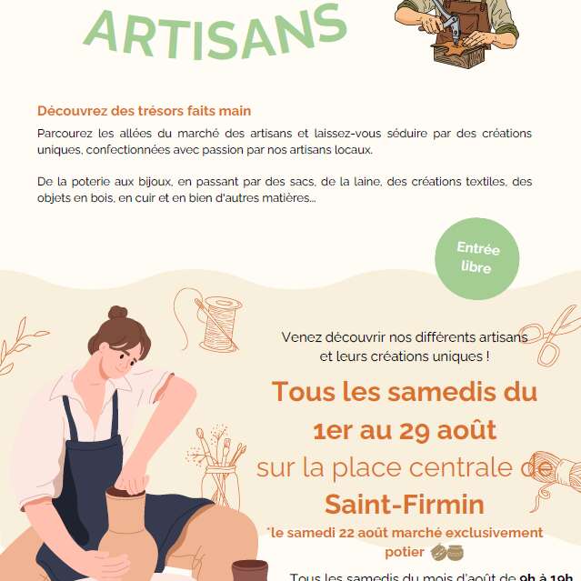 Marché des artisans