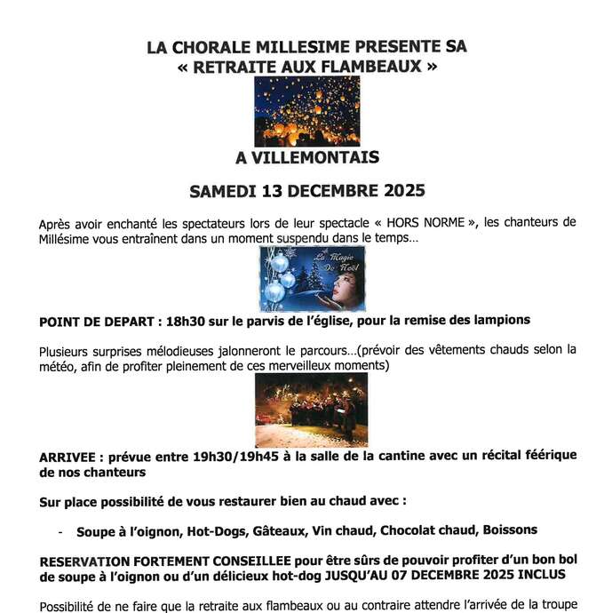 Retraite aux flambeaux