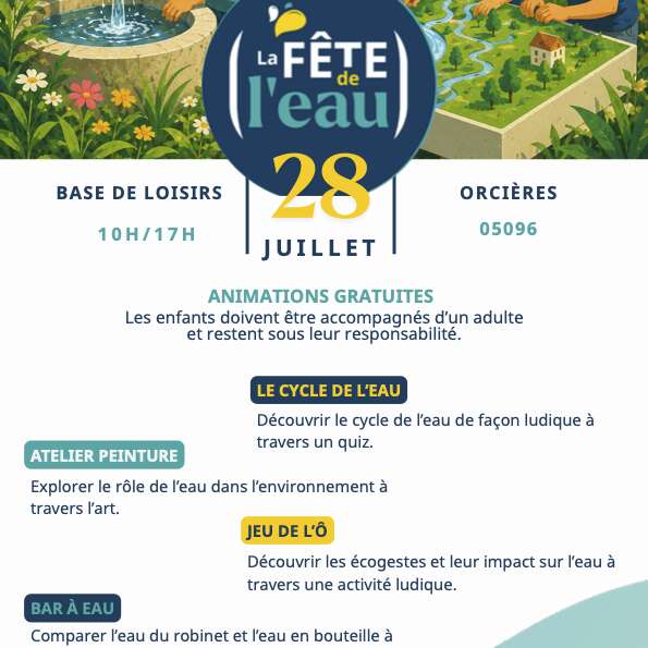 La fête de l'eau !