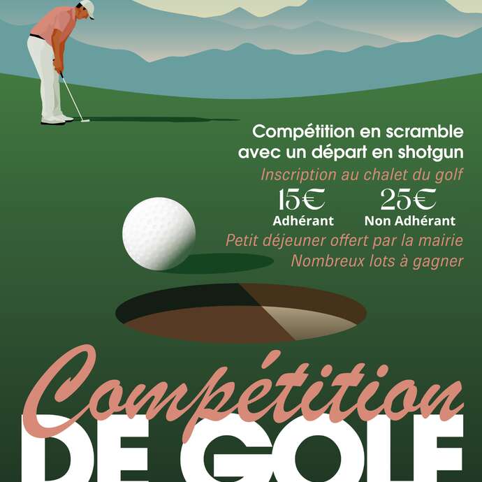 Compétition de golf