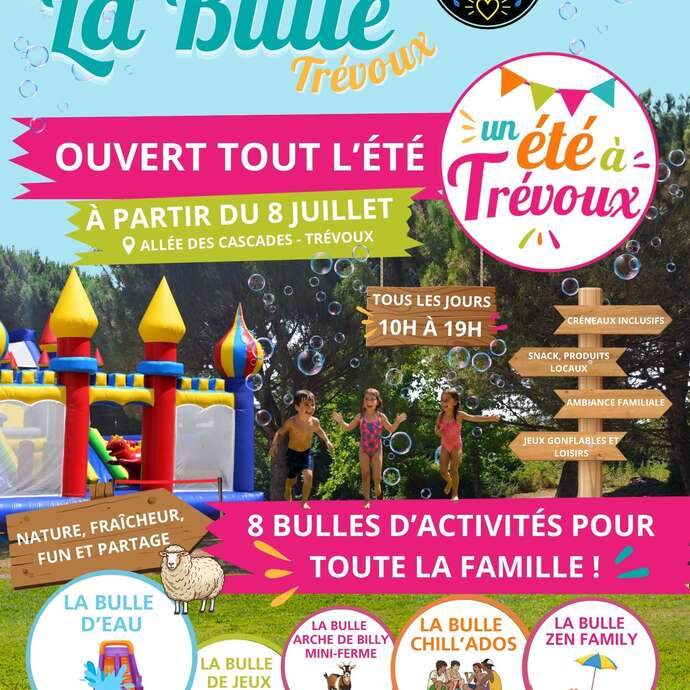 La Bulle Trévoux : parc éphémère de détente et de loisirs