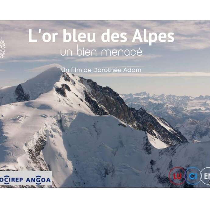 Projection en plein air : "L'or bleu des Alpes, un bien menacé"