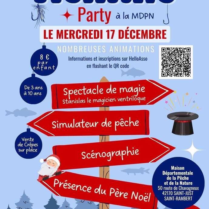 Fishmas Party à la Maison de la Pêche et de la Nature