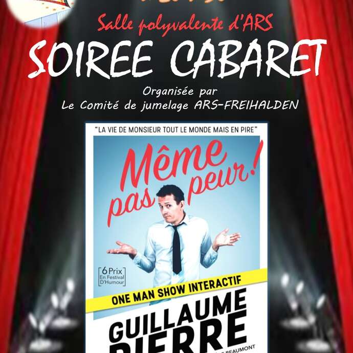 Soirée Cabaret - humour : Guillaume Pierre à Ars-sur-Formans