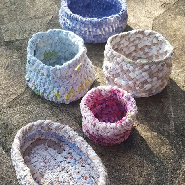 APortée2Mains : Création d'Objet Déco en textile surcyclé