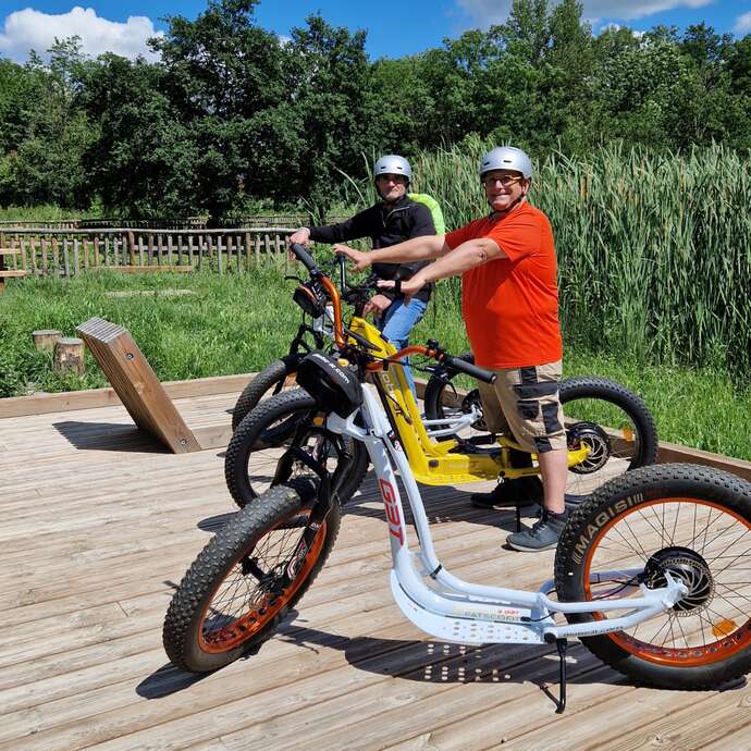 Trott'Elec - Balades en trottinette électrique tout-terrain