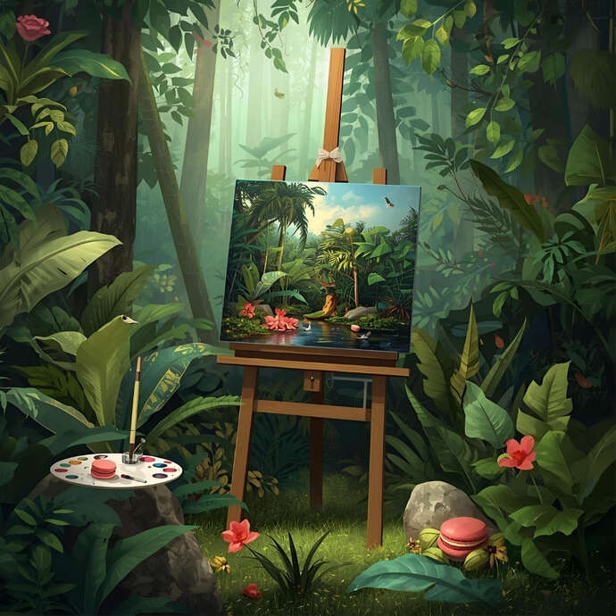 Art and tasting - In the jungle of Douanier Rousseau