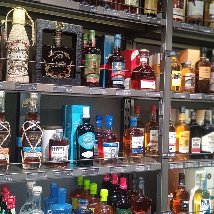 Dégustation de rhum