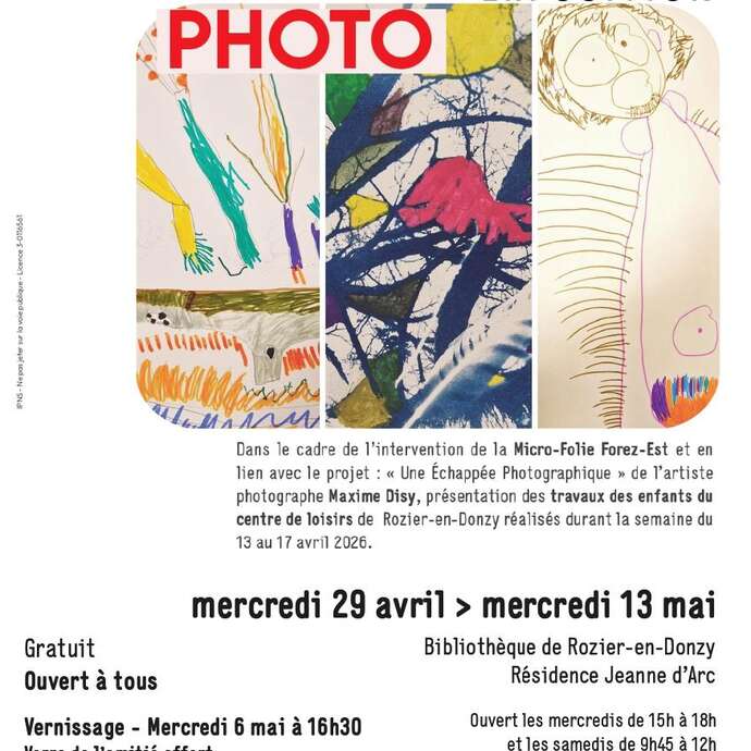 Vernissage de l'exposition Micro-Photo