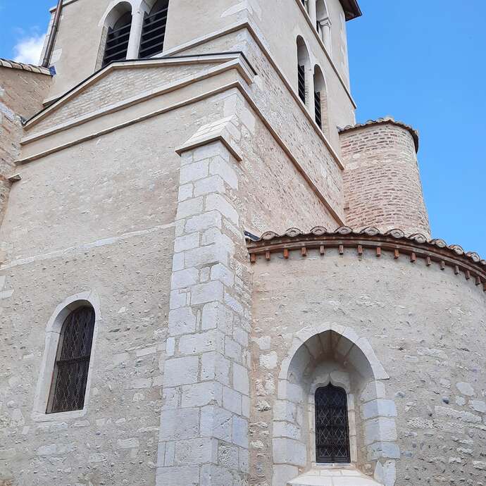 L'église au cœur du village de Lapeyrouse - Journées Européennes du Patrimoine